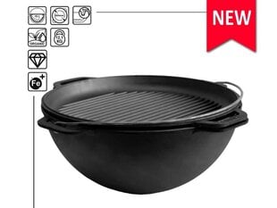 10 л Казан ASIAN Lid-Pan Grill цена и информация | Кастрюли, скороварки | kaup24.ee