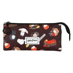 Harry Potter Kawaii Cute Three-Compartment pliiatsikarp hind ja info | Pinalid | kaup24.ee