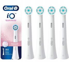 4x Oral-B iO GENTLE CARE/SANFTE WHITE käepidemed hind ja info | Elektriliste hambaharjade otsikud | kaup24.ee