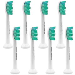 8x PHILIPS SONICARE PRORESULTS või hind ja info | Elektriliste hambaharjade otsikud | kaup24.ee