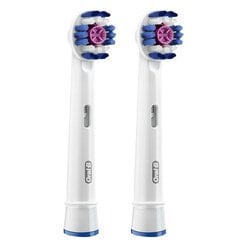 Oral-B 3D White EB18 x2 otsik цена и информация | Насадки для электрических зубных щеток | kaup24.ee