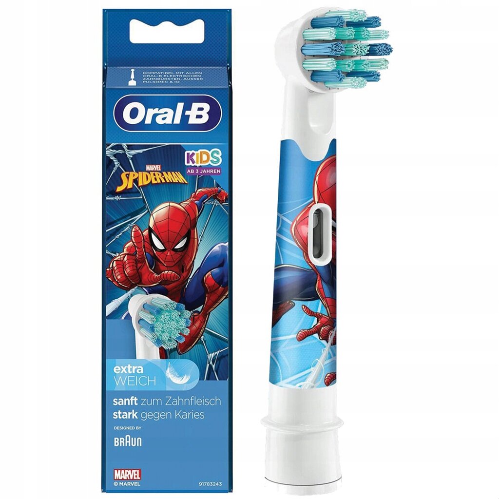 3 Oral-B nõuannet Külmutatud + Star Wars + Spiderman цена и информация | Elektriliste hambaharjade otsikud | kaup24.ee