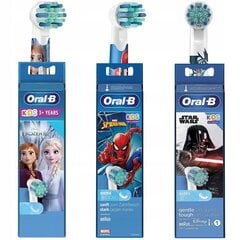 3 Oral-B nõuannet Külmutatud + Star Wars + Spiderman hind ja info | Elektriliste hambaharjade otsikud | kaup24.ee