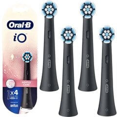 4x Oral-B iO GENTLE CARE/SANFTE käepideme 4x Oral-B iO GENTLE CARE/SANFTE käepideme цена и информация | Насадки для электрических зубных щеток | kaup24.ee