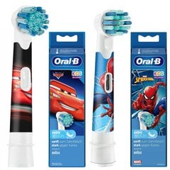 Oral-b EB10s Auta+Oral-b EB10s Spiderman otsik цена и информация | Насадки для электрических зубных щеток | kaup24.ee