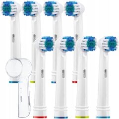 Oral-B SB-17A x8 + asendushambaharja otsikud hind ja info | Elektriliste hambaharjade otsikud | kaup24.ee