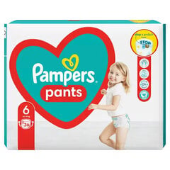 Mähkmed Pampers Püksid Maxi Pack S6 36 tk. x 3 tk. hind ja info | Mähkmed | kaup24.ee