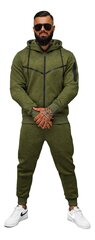 Meeste khaki värvi komplekt Augustin JS/27C6503/29-56366-XXL цена и информация | Мужская спортивная одежда | kaup24.ee