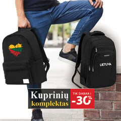 2 seljakoti komplekt Lietuva hind ja info | Spordikotid, seljakotid | kaup24.ee