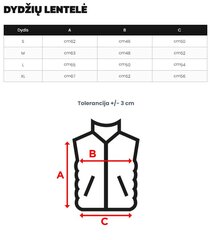 Naiste must vest Nilla JS/16M9153/270Z-56372-XL цена и информация | Мужская спортивная одежда | kaup24.ee