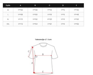 Meeste valge T-särk pühapäev O/T139/3Z-56312-XL hind ja info | Meeste spordiriided | kaup24.ee