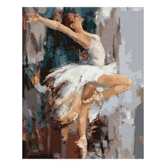 Maalid NUMBRIDEGA RAAMI Maalid - Ballerina, Hinge tants 40x50 cm hind ja info | Maalid numbri järgi | kaup24.ee