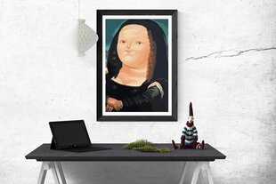 Maalimine numbrite kaupa raamiga Pildid maalimiseks - Paks Mona Lisa 40 x 50 cm hind ja info | Maalid numbri järgi | kaup24.ee