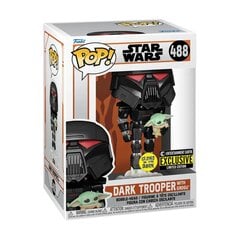 Funko POP! Star Wars Dark Trooper koos Grogu eksklusiivse 488 figuuriga hind ja info | Fännitooted mänguritele | kaup24.ee