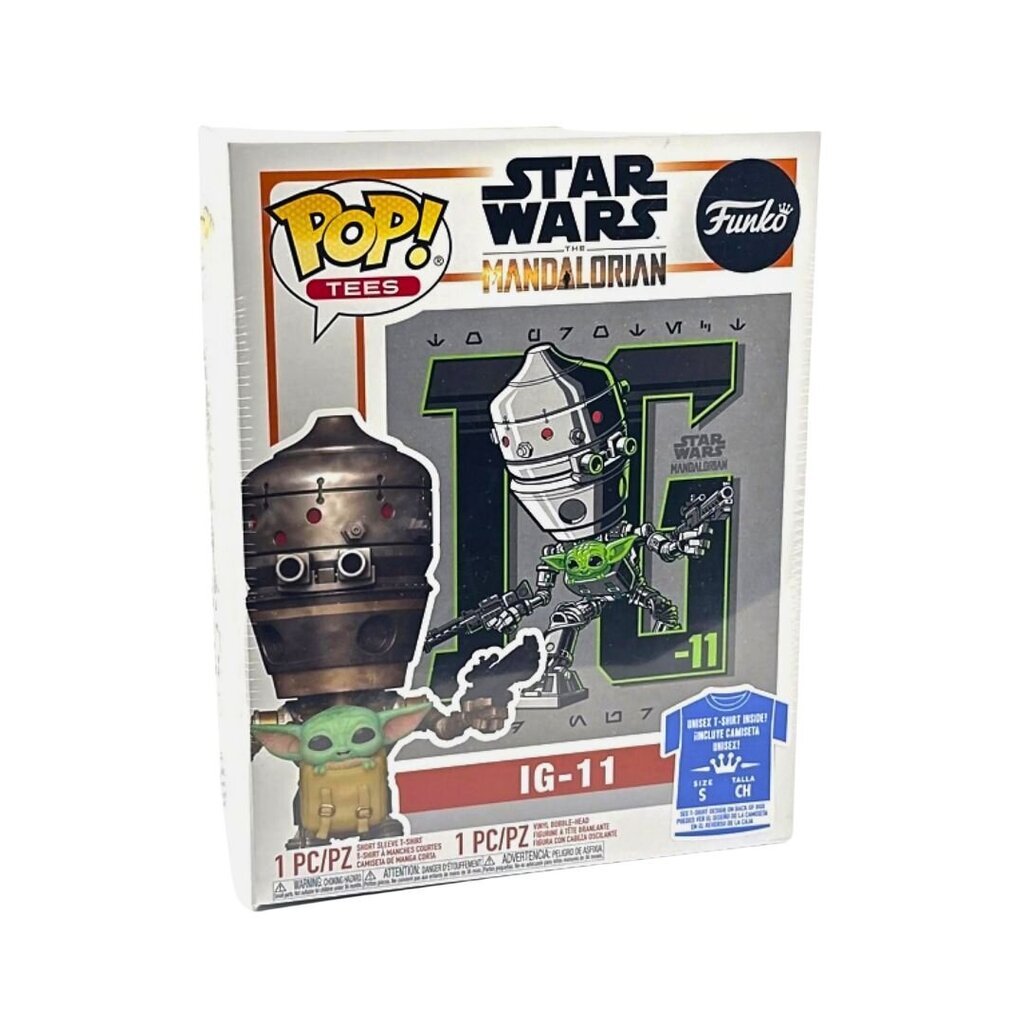 Funko POP Star Wars Mandalorian XL figuuri ja T-särgi komplekt цена и информация | Fännitooted mänguritele | kaup24.ee