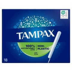 Tampoonid Tampax PF Super, 18 tk. x 12 tk. hind ja info | Tampoonid, hügieenisidemed, menstruaalanumad | kaup24.ee