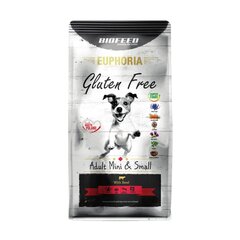 Biofeed Euphoria Gluten Free Adult Mini&Small veiselihaga, 12kg цена и информация | Сухой корм для собак | kaup24.ee