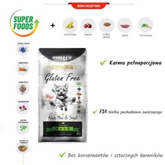 Biofeed Euphoria Gluten Free Adult Mini&Small lambaga, 12 kg цена и информация | Сухой корм для собак | kaup24.ee