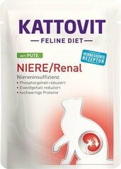 Kattovit Feline Diet Niere/Renal kalkuniga, 85 g hind ja info | Konservid kassidele | kaup24.ee