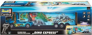 Raadio teel juhitav auto Revell 24534 Show Truck Mercedes-Benz Actros Dino Express hind ja info | Poiste mänguasjad | kaup24.ee