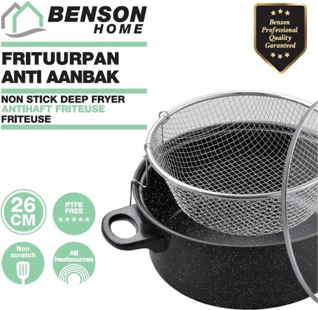 Benson BNS-011854 цена и информация | Fritüürid, kuumaõhufritüürid | kaup24.ee