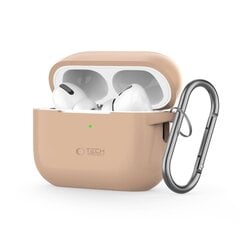 TECH-PROTECT SILIKOONIST KONKS APPLE AIRPODS PRO 1 | 2 CAFE LATTE hind ja info | Teleri seinakinnitused ja hoidjad | kaup24.ee