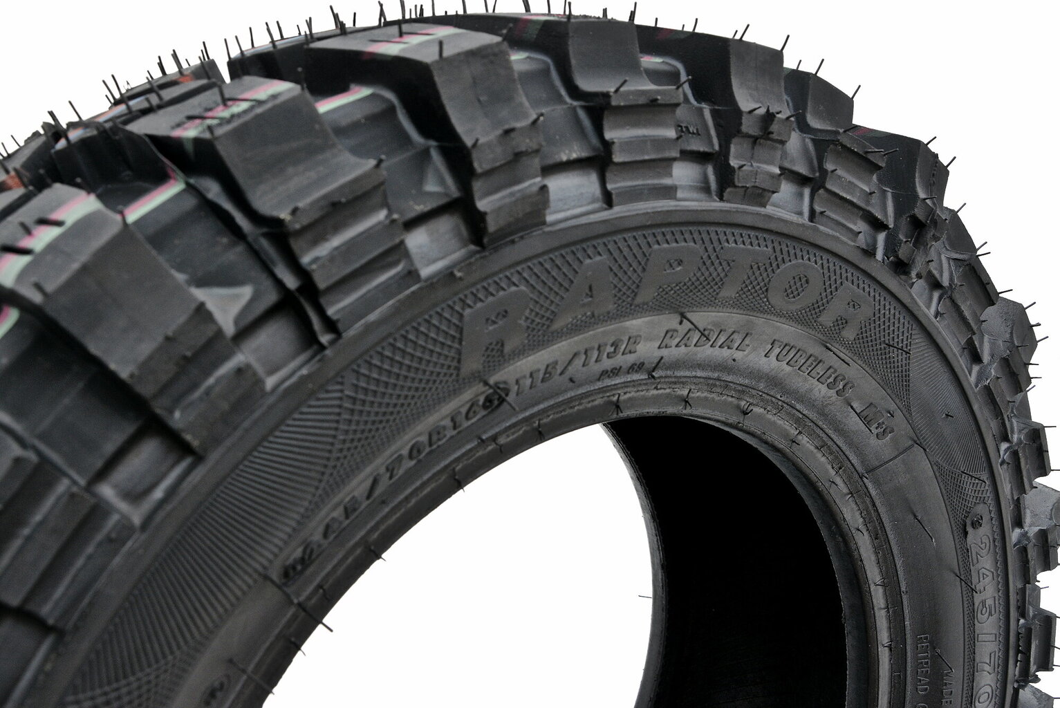 245/70 R16 RAPTOR 113R Rehv Offroad 4x4 SUV MT M+S 3PMSF hind ja info | Lamellrehvid | kaup24.ee