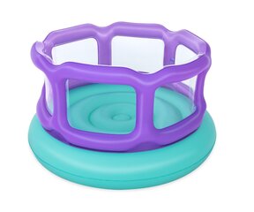 Bestway 52646 Täispuhutav ümmargune hüppelinnus Laugh 'n Leap Bouncer 1.52m x 1.52m x 84cm цена и информация | Игрушки для песка, воды, пляжа | kaup24.ee