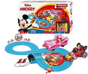 Carrera First 20063046 Mickey on Tour 2.4m цена и информация | Игрушки для песка, воды, пляжа | kaup24.ee