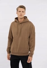 Meeste kapuuts Hoodie Comfort Fit Beige Volcano B-Nad hind ja info | Meeste pusad | kaup24.ee