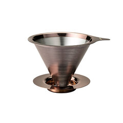 Hario - Pink Gold Double Mesh Dripper hind ja info | Kohvimasinate lisatarvikud | kaup24.ee