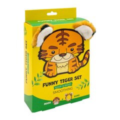 MOND'SUB Funny Tiger Set Mask &amp; Band - разглаживающая листовая маска для лица + набор из тигровой ленты цена и информация | Маски для лица, патчи для глаз | kaup24.ee