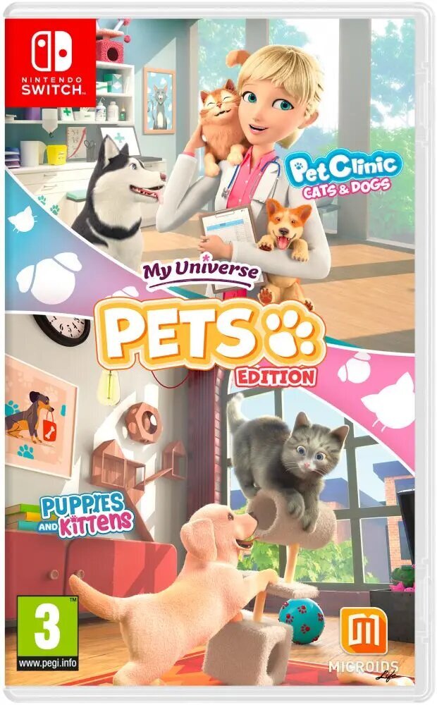 NSW My Universe - Pets Edition: kutsikad ja kassipojad + Pet Clinic Cats Dogs цена и информация | Hiired | kaup24.ee