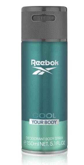 Reebok meestele, värskendav kehadeodorant, 150 ml hind ja info | Lõhnastatud kosmeetika meestele | kaup24.ee