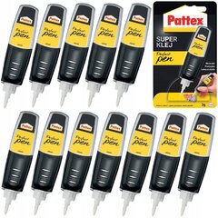 12x PATTEX PERFECT PEN PRECISION liimid 3g POWERFUL hind ja info | Liimid | kaup24.ee