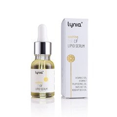 Lynia Soothing Lipid Serum 15 ml - Успокаивающая липидная сыворотка Lynia с витаминами C и F цена и информация | Сыворотки для лица, масла | kaup24.ee