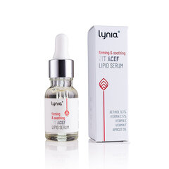 Lynia Firming and Soothing Lipid Serum 15 ml - Укрепляющая и успокаивающая липидная сыворотка с витаминами A, C, E и F цена и информация | Сыворотки для лица, масла | kaup24.ee