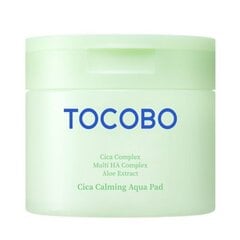 TOCOBO CICA CALMING AQUA PAD 60EA - rahustavad ja niisutavad näopadjad. hind ja info | Näoõlid, seerumid | kaup24.ee