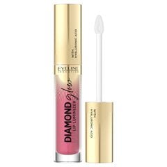 Huuleläige Eveline Cosmetics Diamond Glow Lip Luminizer, 09 Peach Dream, 4,5 ml цена и информация | Помады, бальзамы, блеск для губ | kaup24.ee