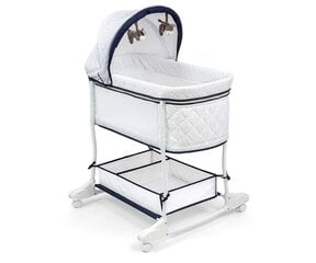 Milly Mally Dream On Cradle - SIMPLE GREY цена и информация | Детские кроватки | kaup24.ee