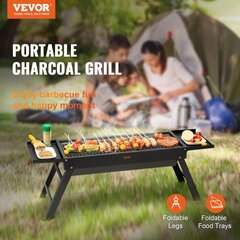 Kokkupandav grill / barbeque Vevor, 85 x 23,7 x 30 cm hind ja info | Grillid | kaup24.ee