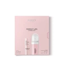 Набор для ухода за губами Kiko Milano: отшелушивающее средство для губ и блеск для объема цена и информация | Помады, бальзамы, блеск для губ | kaup24.ee