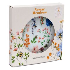 Набор из 4 тарелок для пикника - Nectar Meadows цена и информация | Котелки, туристическая посуда и приборы | kaup24.ee