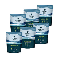 PrimaDog Lamb Meal konservid koertele lambalihaga, 6 x 260 g hind ja info | Konservid koertele | kaup24.ee