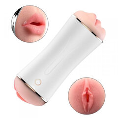 Boss Of Toys Masturbator - B - Series - Vibrating Masturbation Cup USB 10 function + Interactive Function / Double Ends цена и информация | Куклы / Мастурбаторы | kaup24.ee