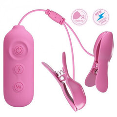 Boss Of Toys PRETTY LOVE -NIPPLE CLIP, 7 vibration functions 3 electric shock functions цена и информация | БДСМ и фетиш | kaup24.ee