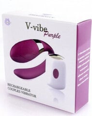 Boss Of Toys Stymulator-V-Vibe Purple USB 7 Function / Remote Control цена и информация | БДСМ и фетиш | kaup24.ee