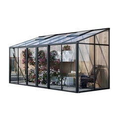 Alumiiniumist kasvuhoone Bloomcabin, 1.57x2.35 m hind ja info | Kasvuhooned | kaup24.ee