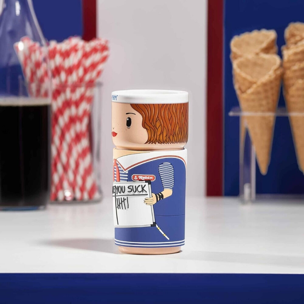 Suur stiilne CosCup Stranger Things Robin Buckley kruus 400ml цена и информация | Klaasid, tassid ja kannud | kaup24.ee