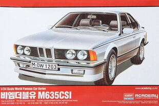 Liimitav mudel Academy 15102 BMW M635 CSI 1/24 цена и информация | Склеиваемые модели | kaup24.ee